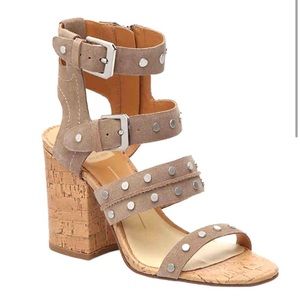 Dolce Vita Eddie studded block sandal